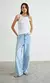 Jean super wide leg Lima celeste - Makai