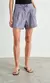 Short Malva Azul lino en internet
