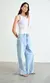 Jean super wide leg Lima celeste - tienda online