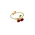 Anillo Sexy Cherry Acero Regulable