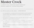 Master Crock Adulto Mordida Pequeña - comprar online