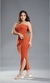 Vestido canelado Carol