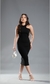Vestido Canelado Nívea