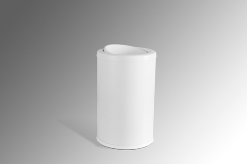 Lixeira Inox 9,1L Tampa Basculante - comprar online