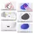 Mini Cabine Secador Unha Portátil Individual Rápido Esmalte LED UV - loja online
