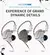 KZ-ZSN Pro fone de ouvido com fio, HiFi Bass Headphones, Metal Earplugs, Movimen - BUYFORYOU