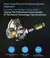 KZ-ZSN Pro fone de ouvido com fio, HiFi Bass Headphones, Metal Earplugs, Movimen - BUYFORYOU