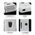 Wmark novo NG-987 barbeeiro shaper shaper barbeador elétrico barba usb barbeado - comprar online