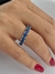 Imagem do Aliança 4 garras nano topázio swiss 4mm (azul royal)