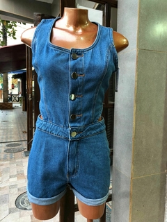 Macaquinho Jeans Alana