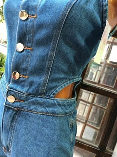 Macaquinho Jeans Alana - comprar online