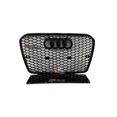 Grade Colmeia Rs5 Audi A5 12-16 Black Piano