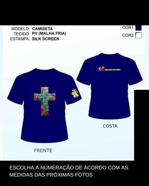 Camiseta Básica Cruz