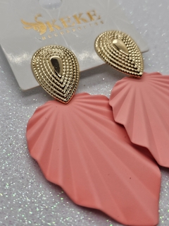 PAR DE AROS HOJA FINA - TENDENCIAS KS