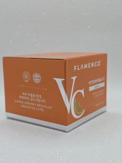 CREMA FACIAL - VITAMINA C - FLAMENCO - 50 GR