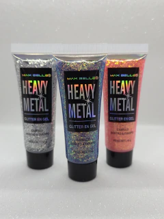 SOMBRA GLITTER EN GEL - PARA EL CABELLO, ROSTRO Y CUERPO - MAX BELLE en internet