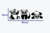 Bebês Pandas em Mdf - WALLDECORPRINT