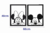Quadros Mickey e Minnie - WALLDECORPRINT