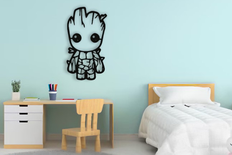 Quadro Baby Groot