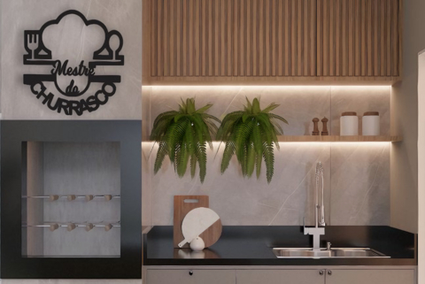 Quadro em mdf - Mestre do Churrasco