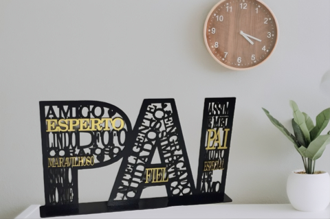 Placa Decorativa - PAI