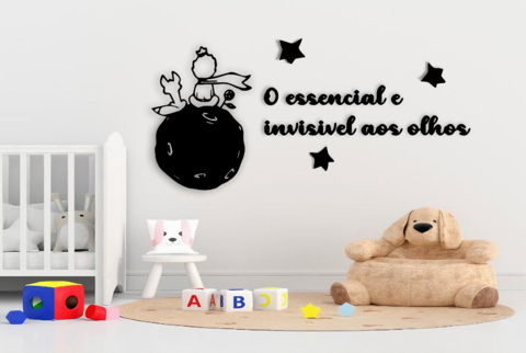 Aplique Pequeno Príncipe - Com Nome Personalizado