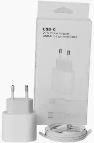 Carregador IOS 20W USB-C Power Adapter 1M - Completo
