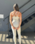 conjunto unique legging - off white na internet
