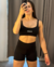 conjunto ultra basic shorts - black