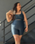conjunto match power shorts - azul acinzentado - comprar online