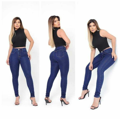 Calça Skinny Recorte Amaciada