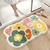 Alfombra de baño antideslizante Flores