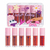 Kit x 6 labiales liquidos mini matte - Trendy