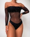 Body red con strass
