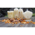 Kit 4 Velas Rostos Nórdicos Artesanal Aromática