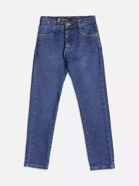 CALÇA JEANS AZUL ESCURO - YOUCCIE
