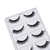 Cartela com 5 pares de cilios postiços naturais modelo - H13 CAT - comprar online