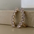 Brinco EARCUFF LUXO - zircônias corações - loja online