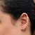 Brinco EARCUFF LUXO - zircônias triângulos