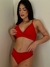 Conjunto Flora Vermelho