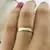 Par de Aliança 4mm Chanfrada Ouro 18k na internet