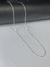 CORRENTE 3X1 2MM 60CM PRATA 925