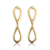 BRINCO GOTA VAZADA OURO 18K