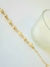 PULSEIRA ESFERA LISA E DIAMANTADA 18K - comprar online
