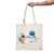 Tote Loneta - Dino gatos - color