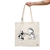 Tote Loneta - Dino gatos - ByN - comprar en línea