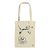 Tote Perro-globo Blanco y negro - Manta
