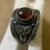 anel vintage de prata com pedra tamanho 22 - comprar online