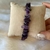 pulseira bracelete ametista - Loja Elyts
