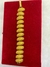 bracelete dourado vintage texturizado na internet